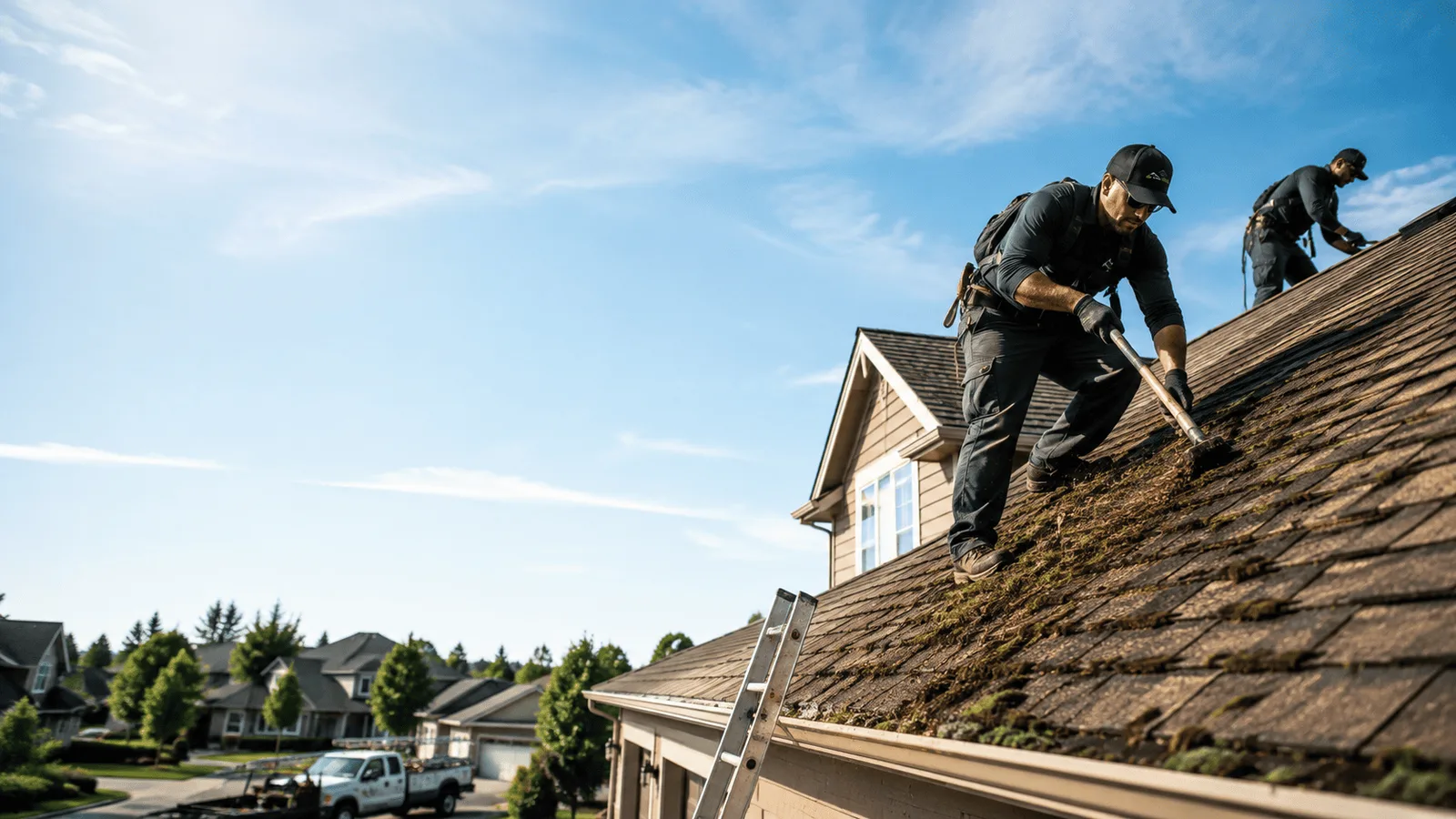 Roof Moss Removal in Shoreham, VT near me